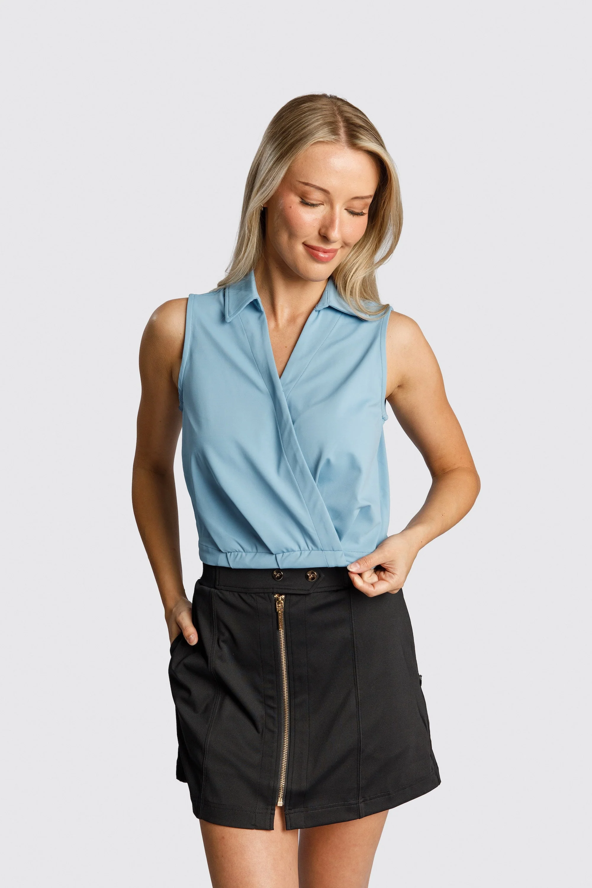 Amelia Wrap Polo - Image 4