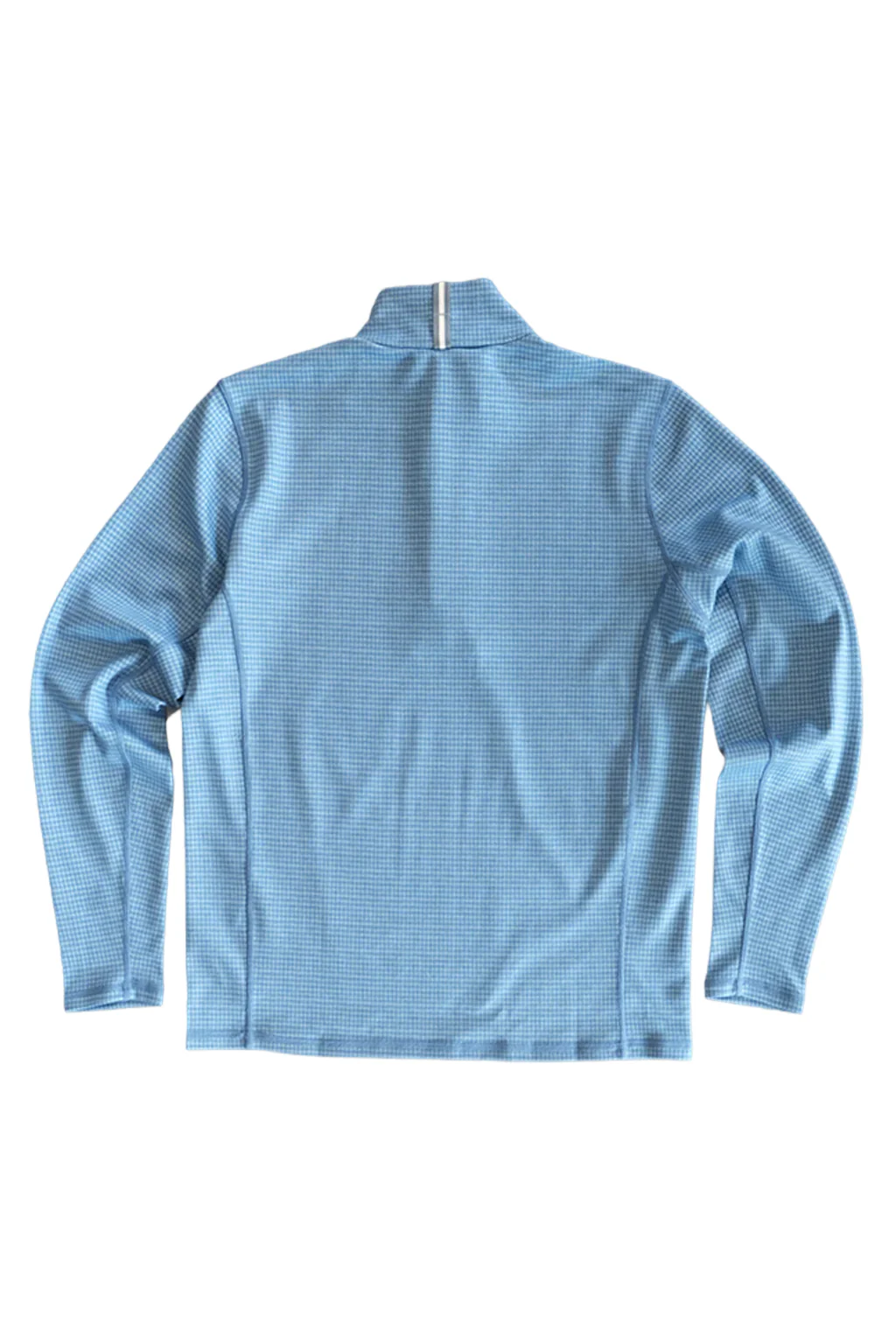 Dunbar 1/4 Zip - Burnham Heather Tonal Houndstooth - Image 5