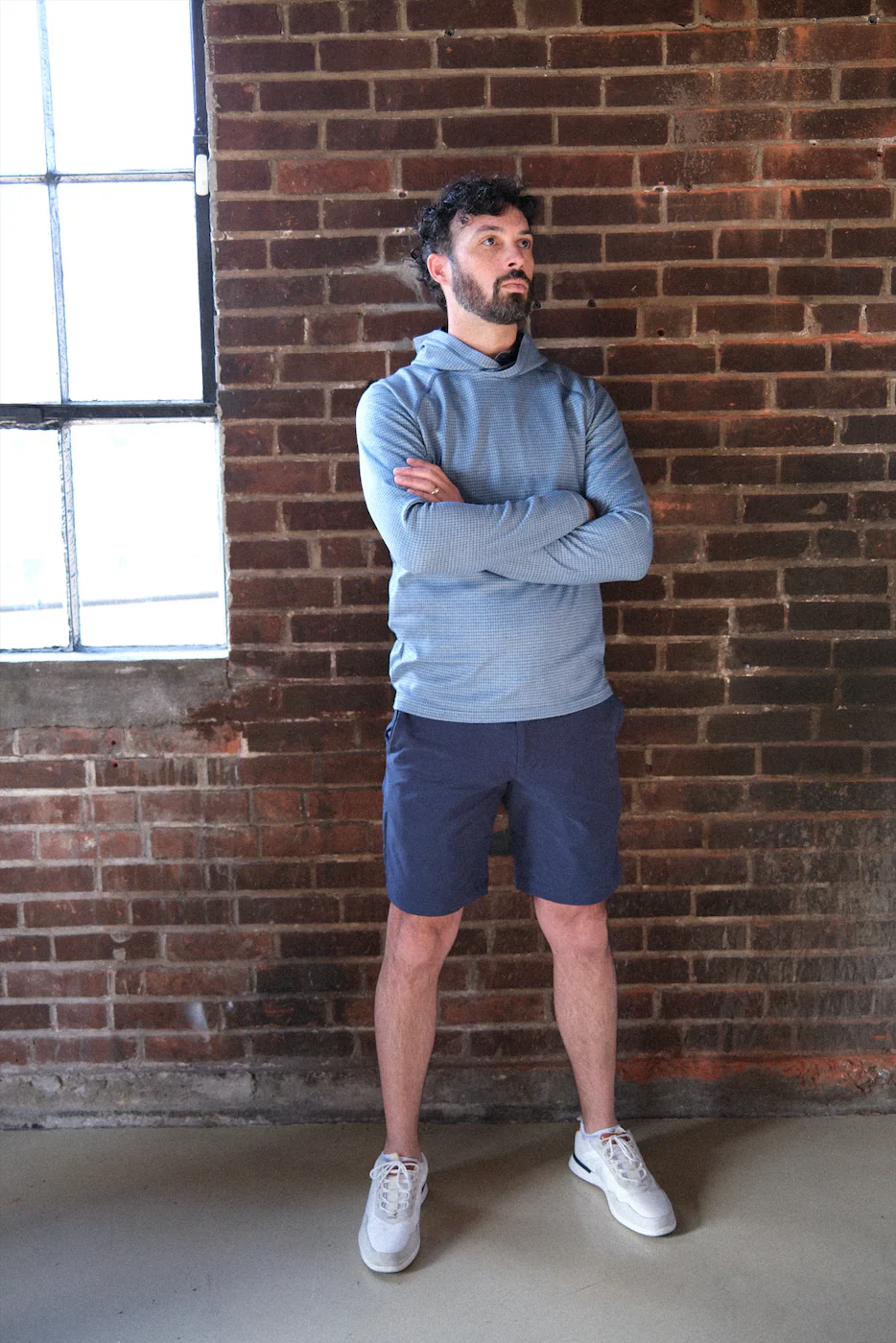 Dunbar Hoodie - Burnham Heather Houndstooth - Image 2