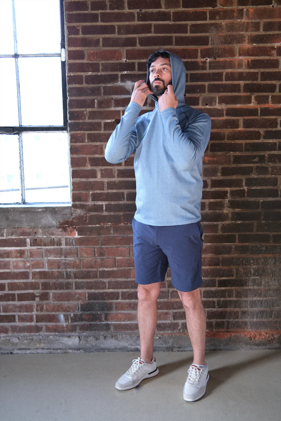 Dunbar Hoodie - Burnham Heather Houndstooth - Image 3