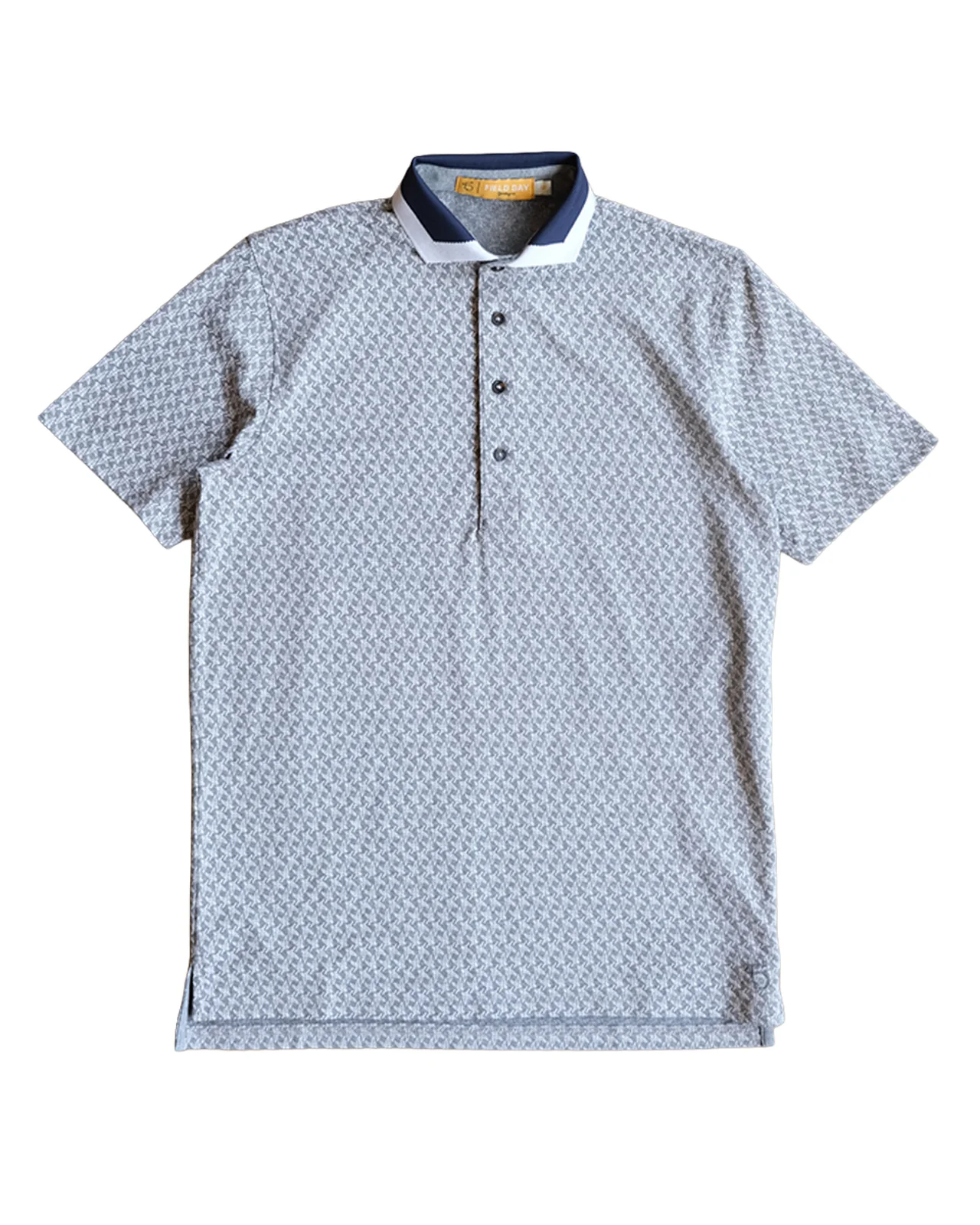 Dunne Performance Polo - Lt. Grey Heather Albatross