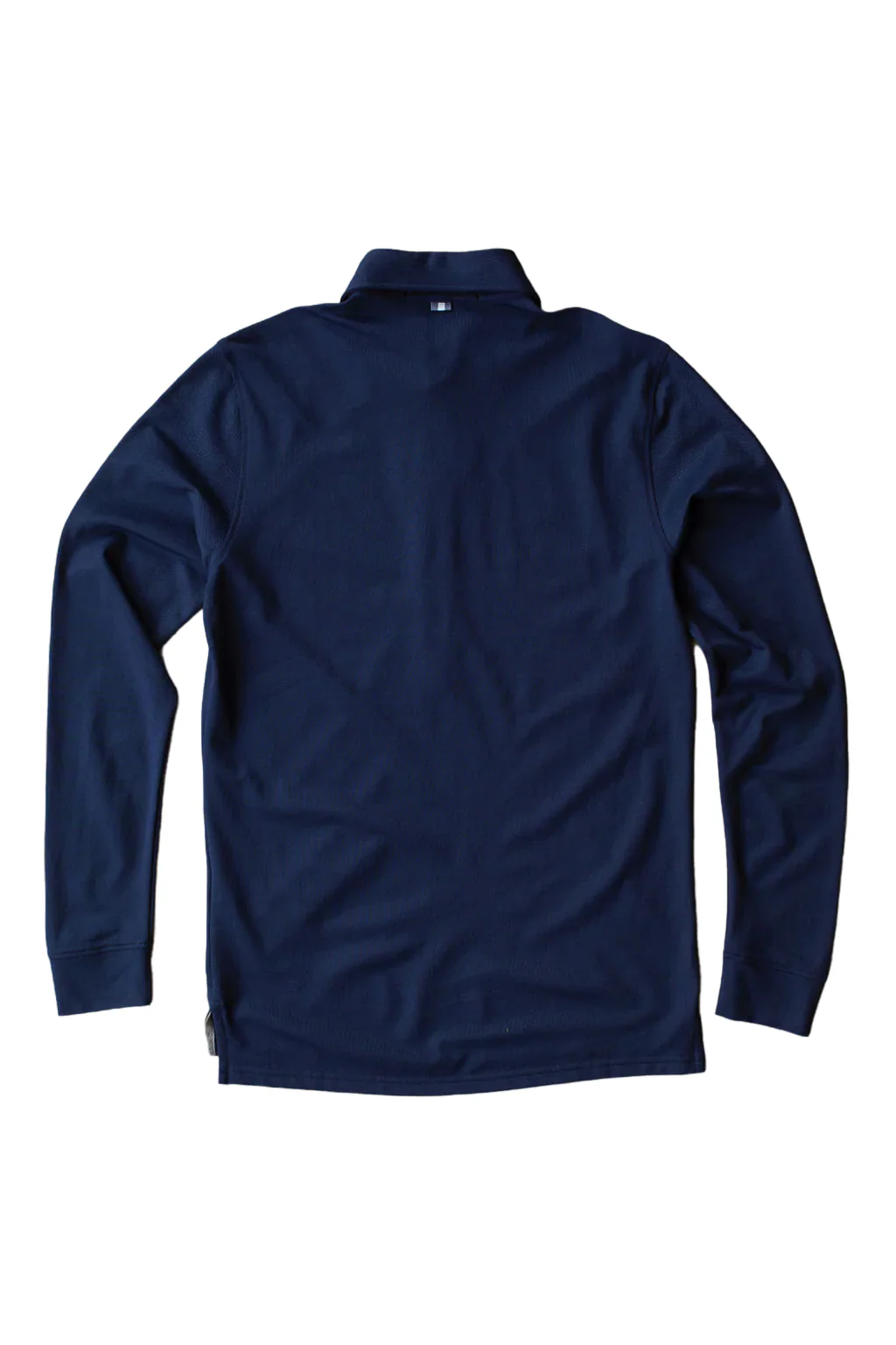 Ford 5 Button Long Sleeve Polo - Navy - Image 6