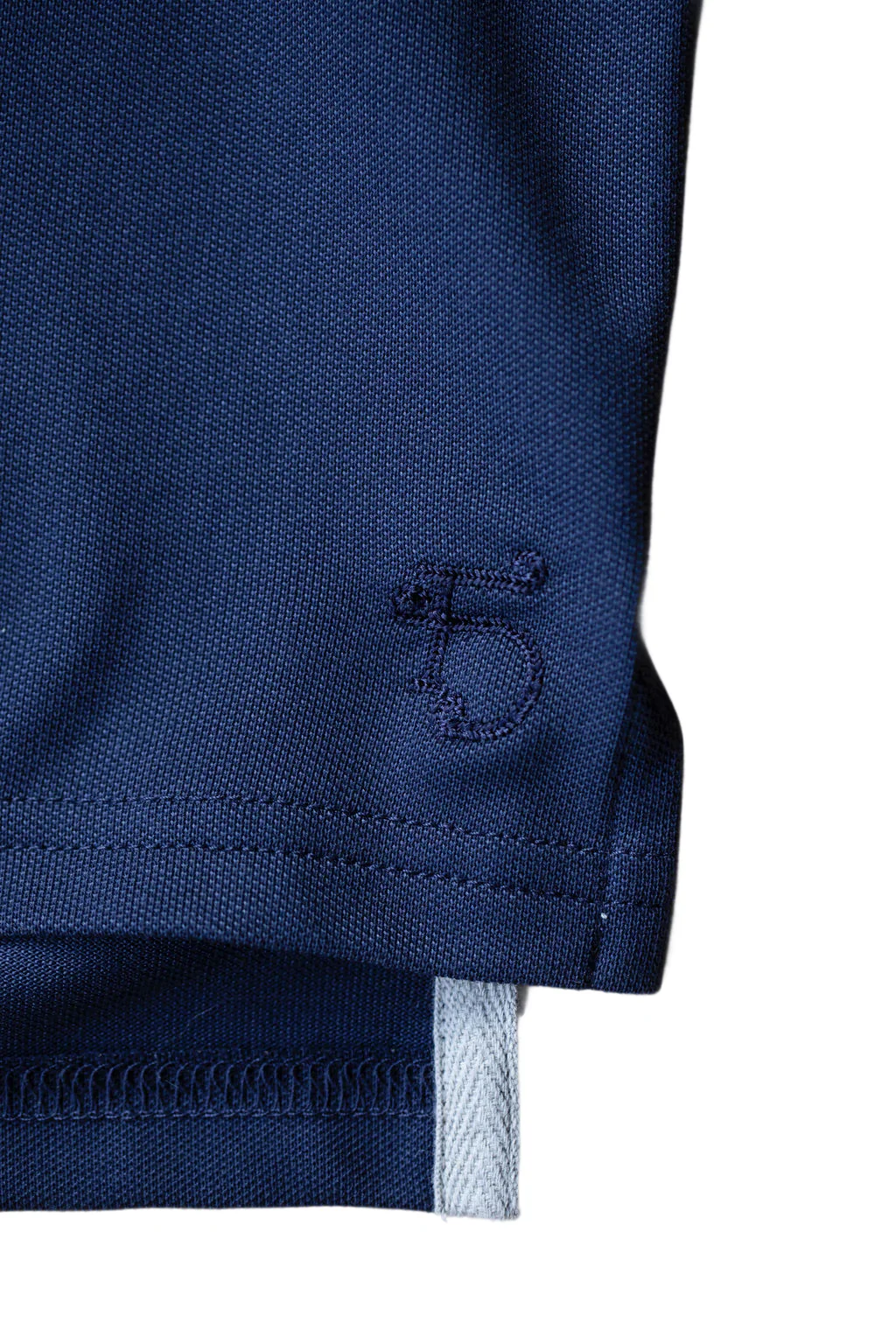 Ford 5 Button Polo - Navy - Image 5