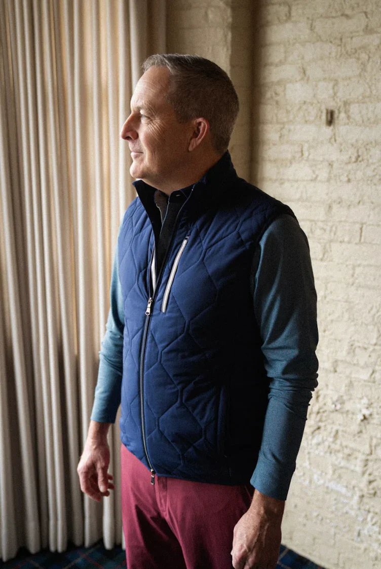 Frankie Vest - Navy - Image 2