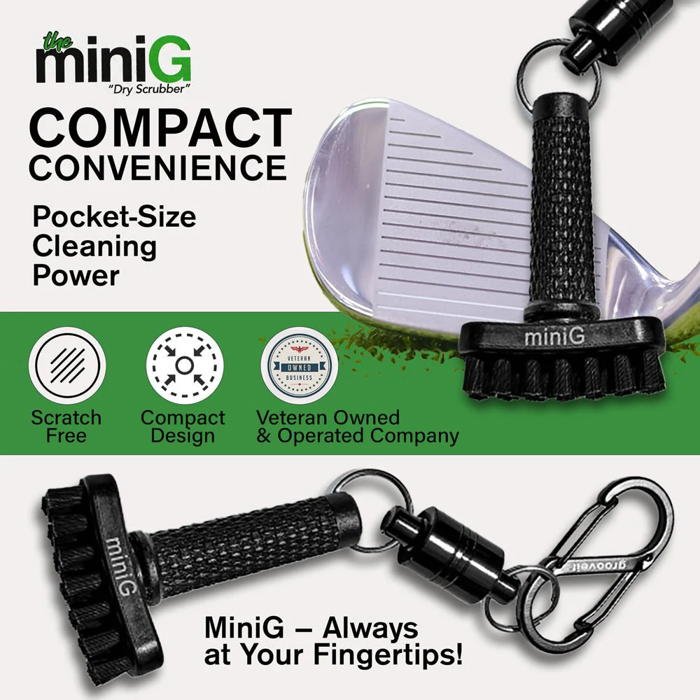 Grooveit miniG – Compact Dry Golf Brush - Image 5