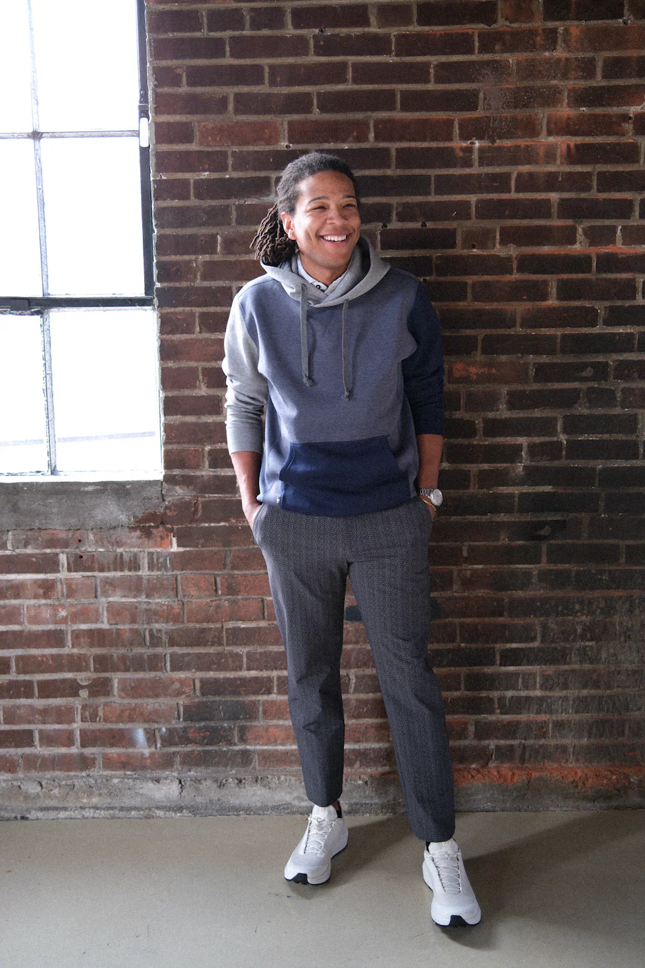 Hynds Hoodie - Navy Multi - Image 2