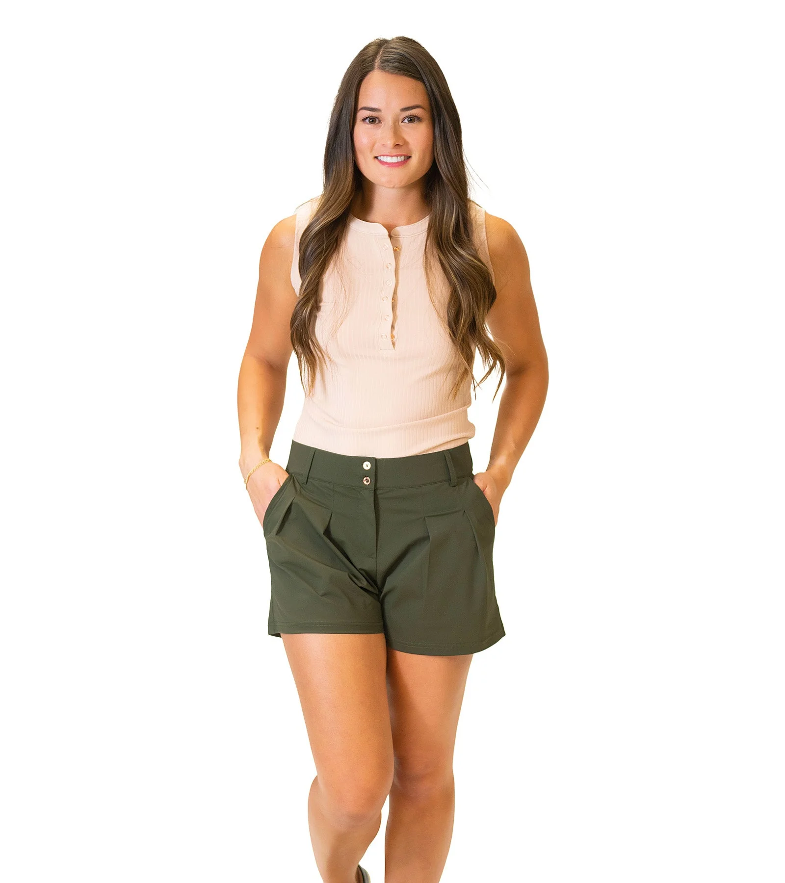 Oh Snap! Sleeveless Polo - Image 2