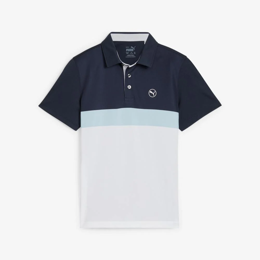 PUMA Boys Color Block Polo Shirt