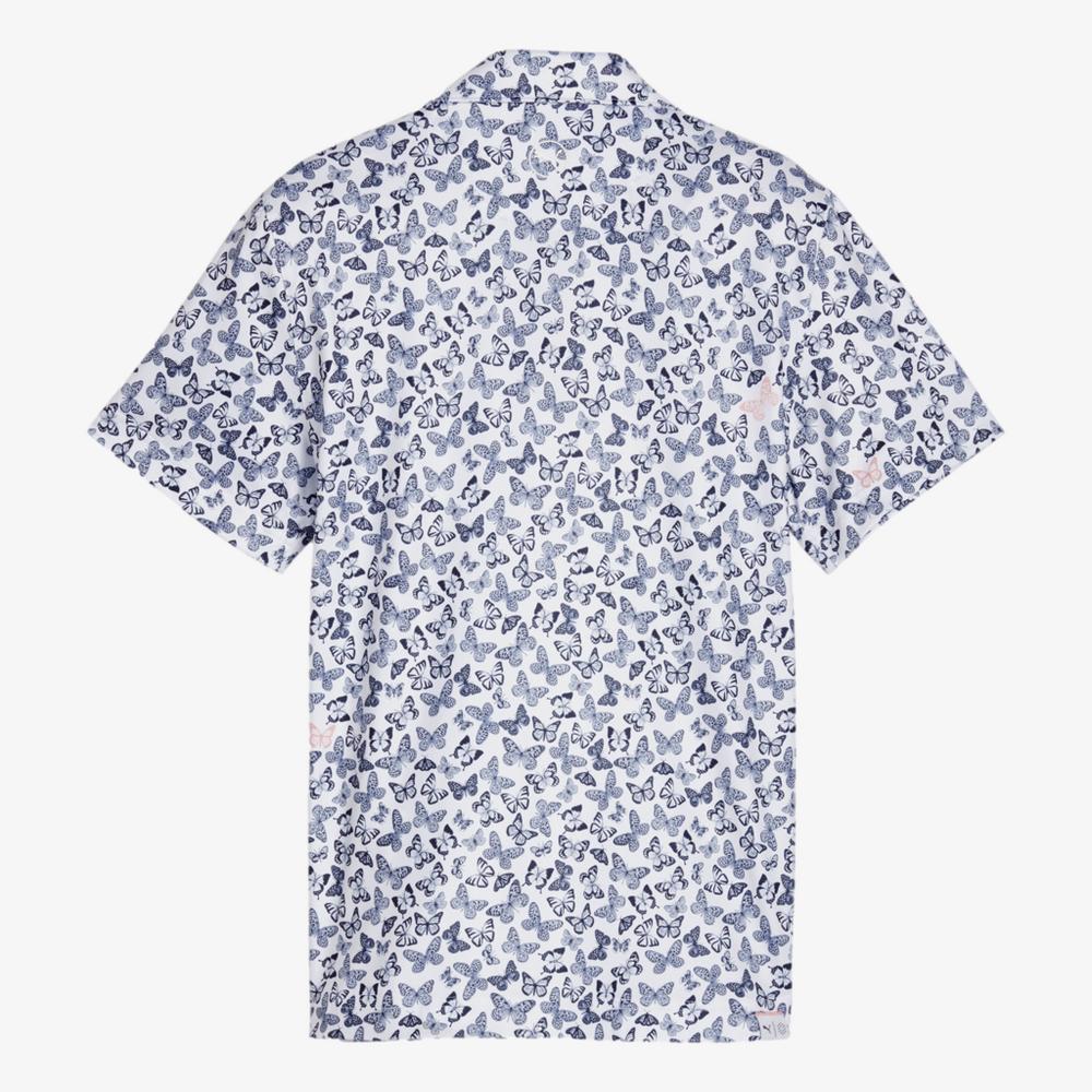 PUMA Cloudspn Butterfly Youth Golf Polo - Image 2