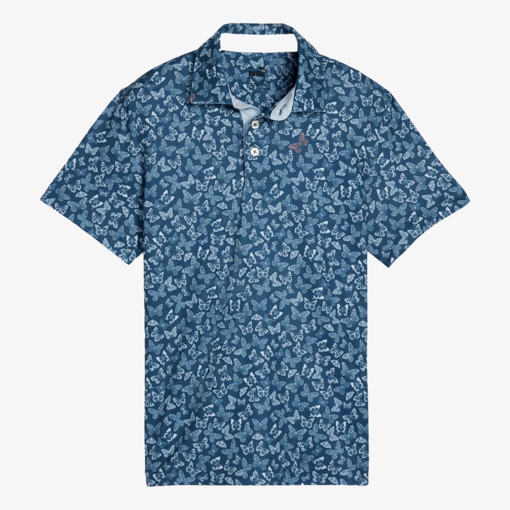 PUMA Cloudspn Butterfly Youth Golf Polo - Image 3
