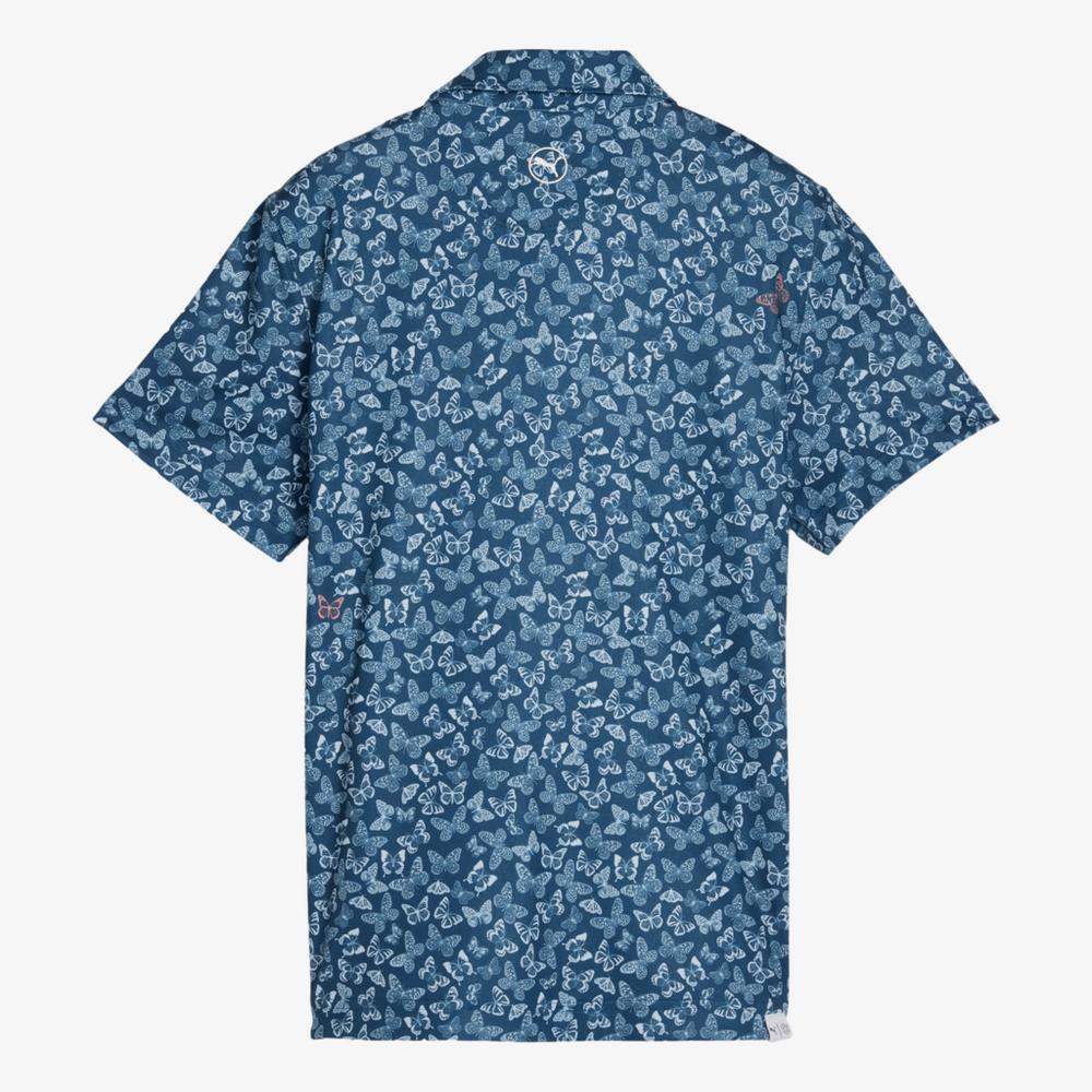 PUMA Cloudspn Butterfly Youth Golf Polo - Image 4