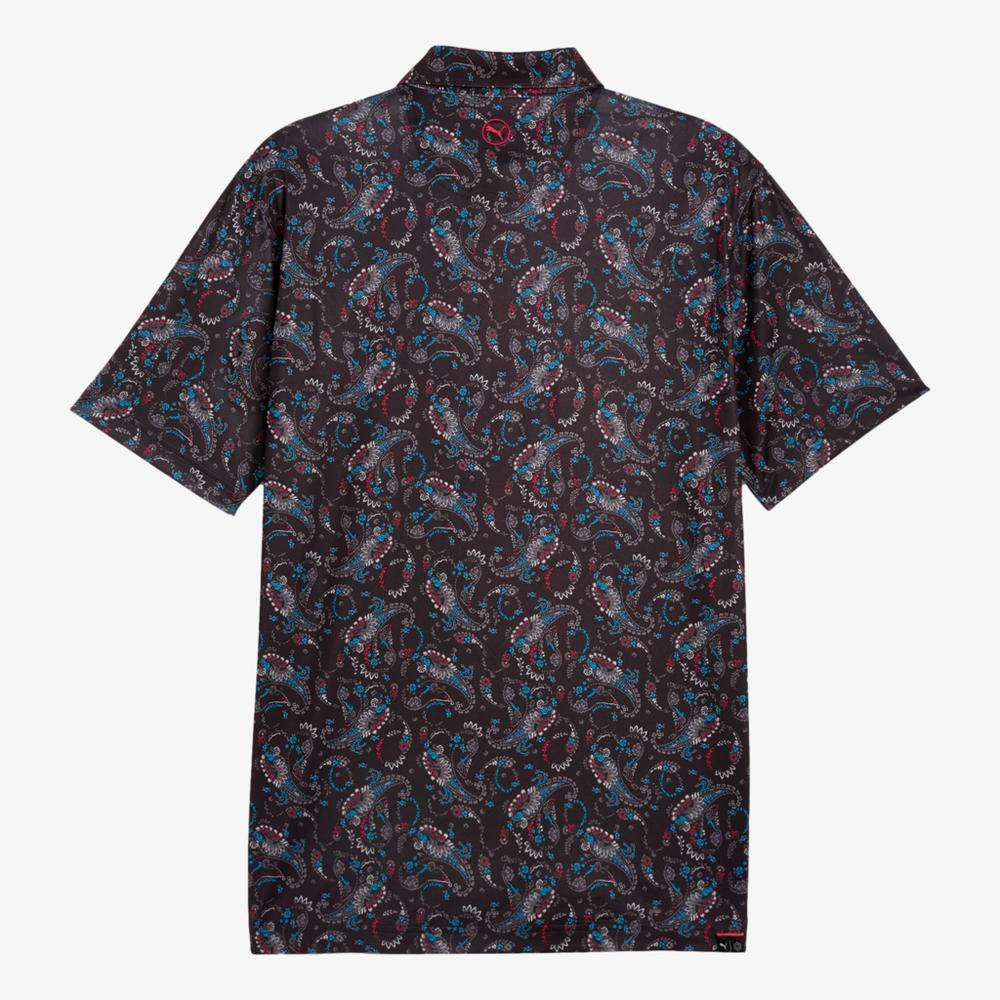 PUMA CLOUDSPUN Paisley Golf Polo - Image 4