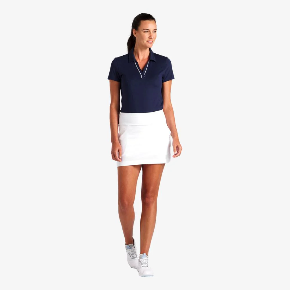 PUMA CLOUDSPUN Piped Short Sleeve Polo Shirt - Image 2