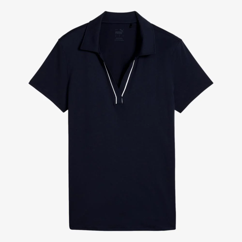PUMA CLOUDSPUN Piped Short Sleeve Polo Shirt - Image 5