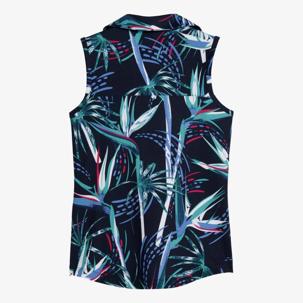 PUMA Girls Paradise Sleeveless Polo Shirt - Image 2