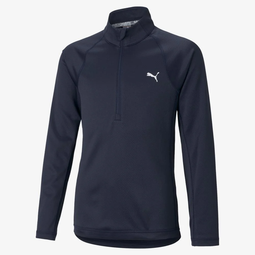 PUMA Girls Quarter Zip Pull Over