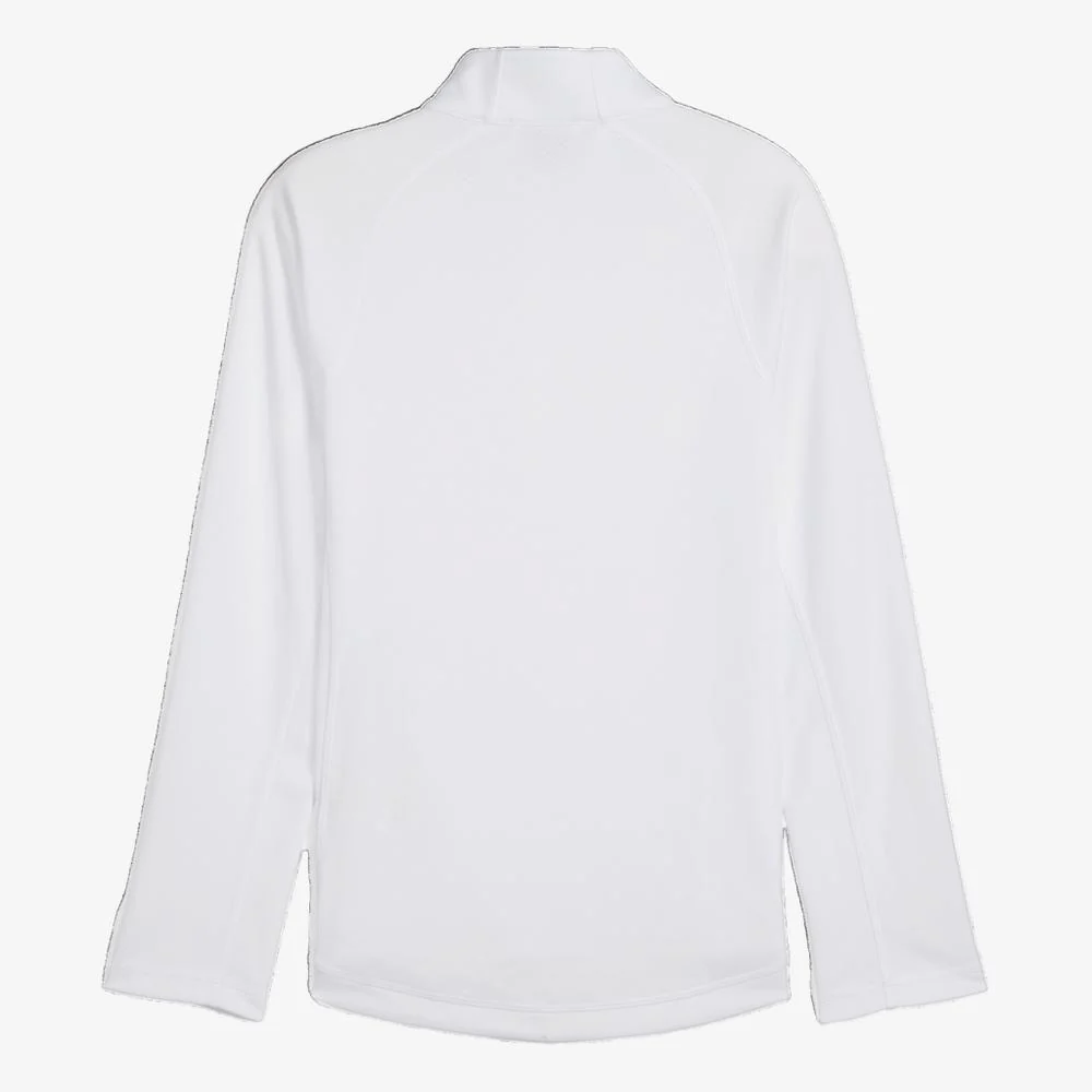 PUMA Girls Solid Quarter Zip Pull Over - Image 2