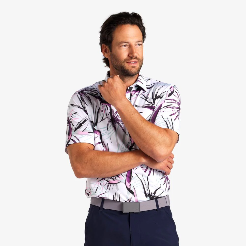 PUMA MATTR Birds of Paradise Golf Polo - Image 5