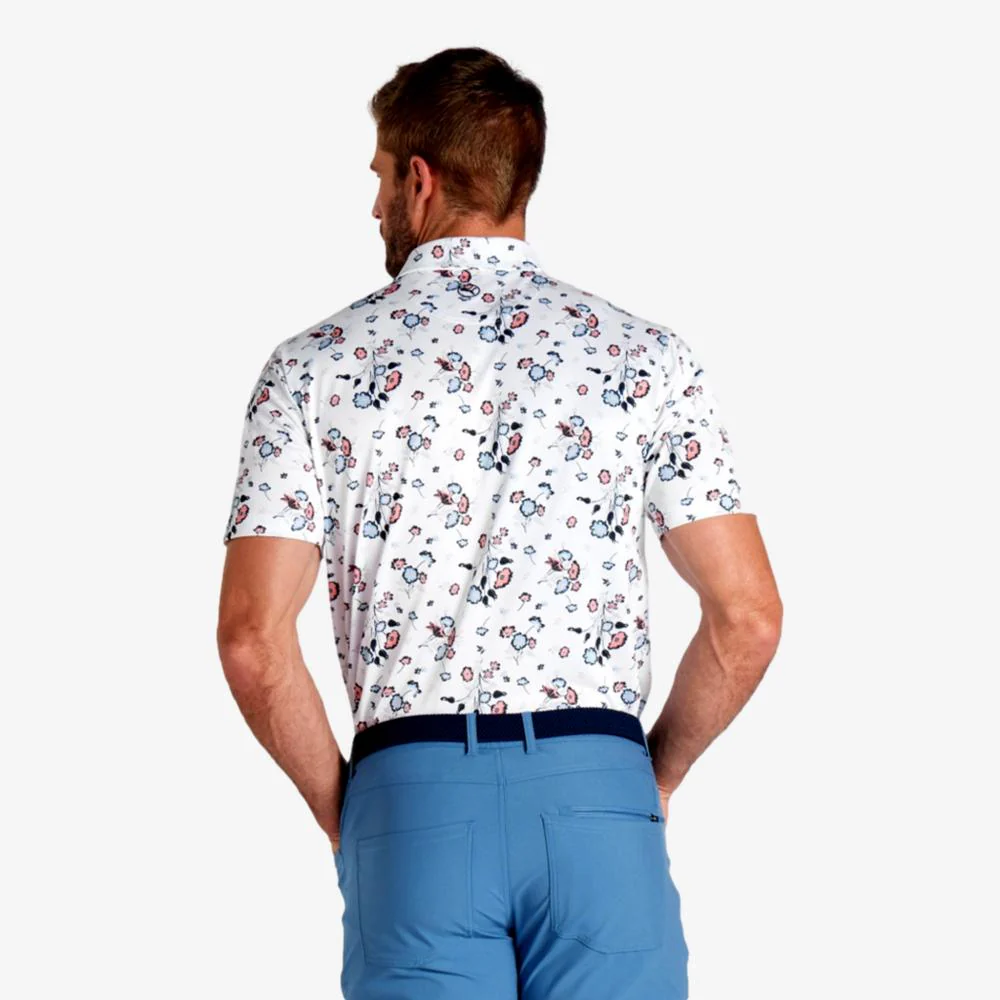 PUMA S24D4: Pique Heirloom Floral Polo - Image 10