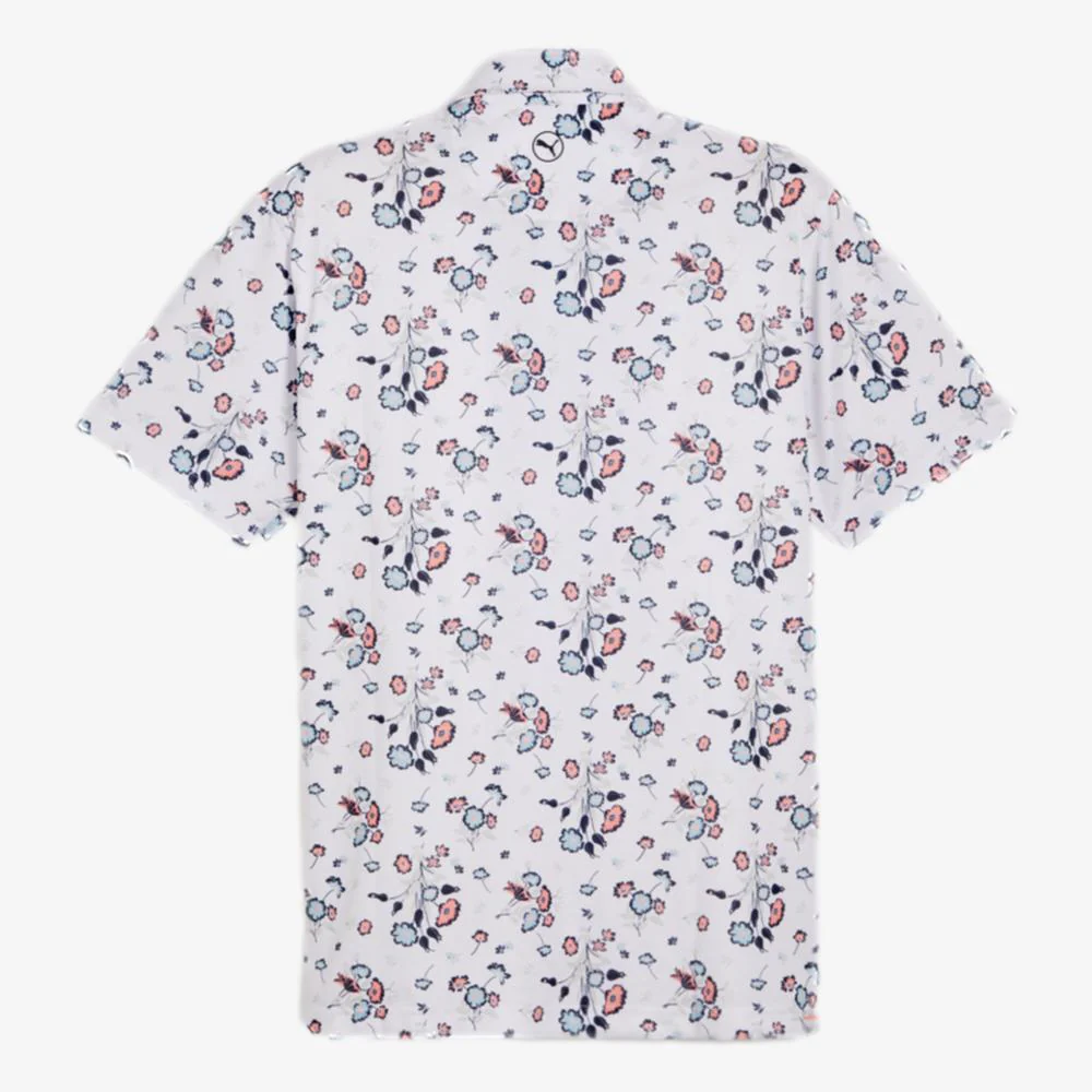 PUMA S24D4: Pique Heirloom Floral Polo - Image 12
