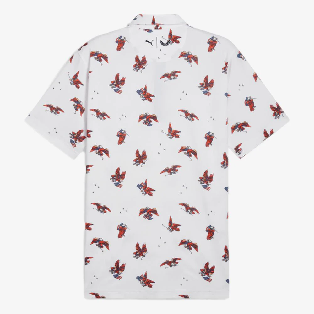 PUMA Volition Flying Eagles Short Sleeve Polo Shirt - Image 12