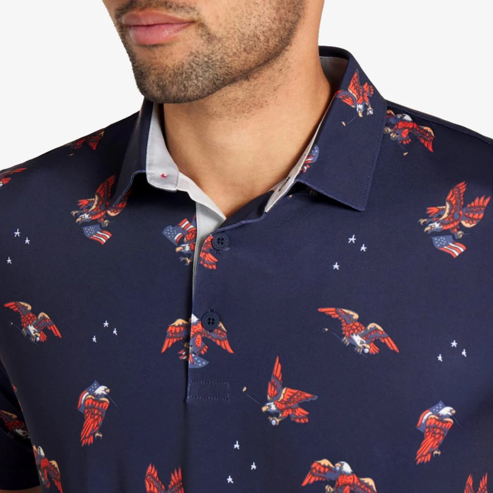 PUMA Volition Flying Eagles Short Sleeve Polo Shirt - Image 3