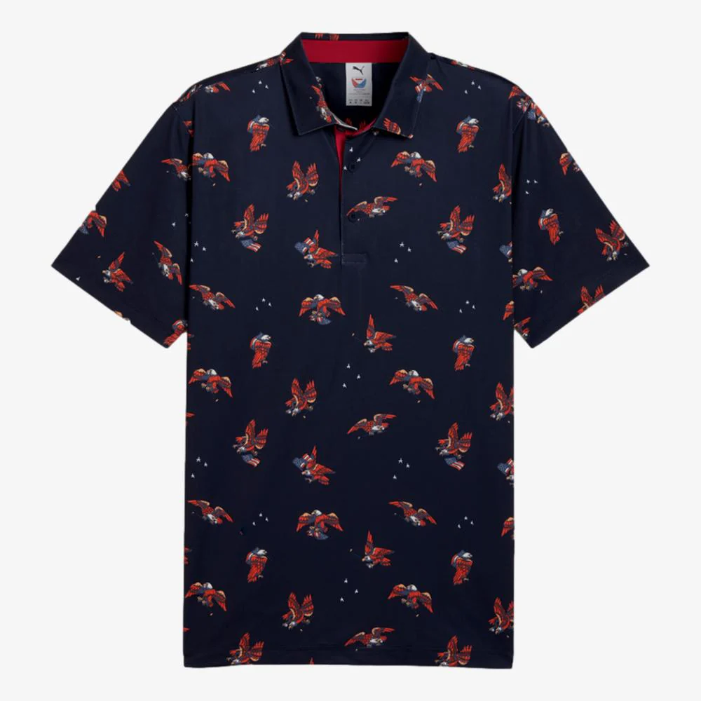 PUMA Volition Flying Eagles Short Sleeve Polo Shirt - Image 5