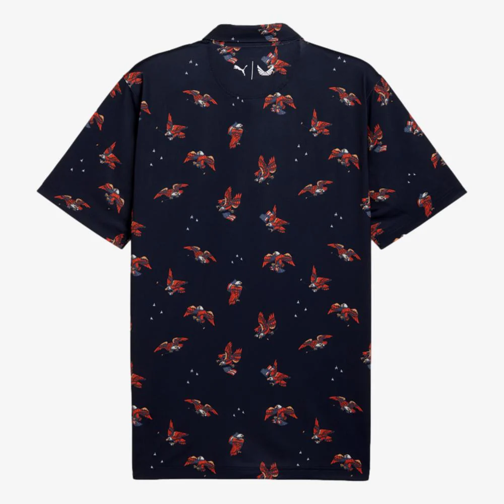 PUMA Volition Flying Eagles Short Sleeve Polo Shirt - Image 6