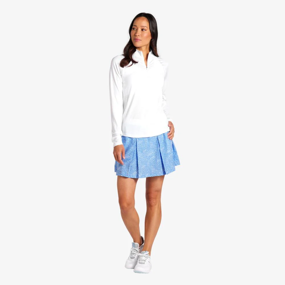 PUMA YOU-V Solid Quarter Zip Pull Over - Image 2